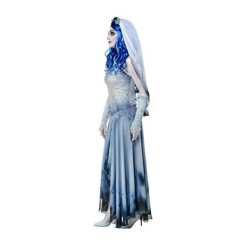 Womens The Corpse Bride Emily Deluxe 4-pc. Costume