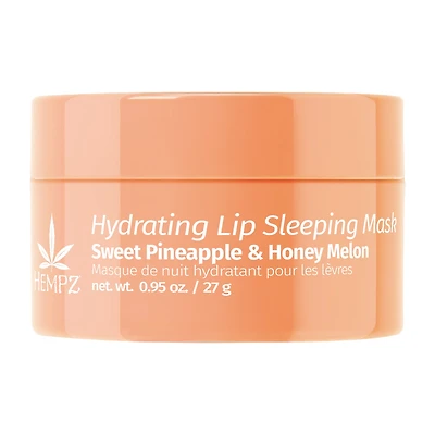 Hempz Sweet Pineapple & Honey Melon Hydrating Lip Sleeping Mask .95 Oz