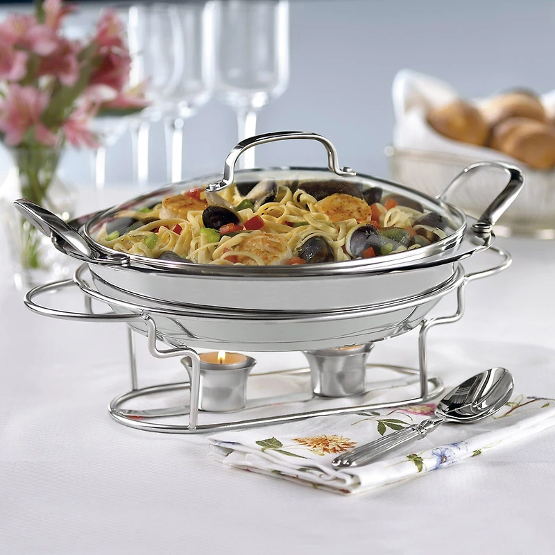 Cuisinart® Stainless Steel Round Buffet Server
