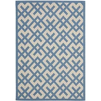 Safavieh Courtyard Collection Darrin Geometric Indoor/Outdoor Area Rug