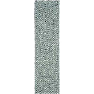 Safavieh Courtyard Collection Katelyn Geometric Indoor/Outdoor Runner Rug