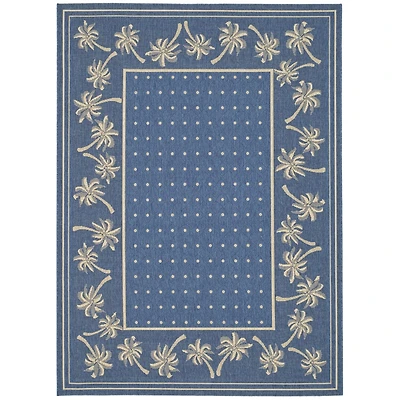 Safavieh Courtyard Collection Moema Floral Indoor/Outdoor Area Rug