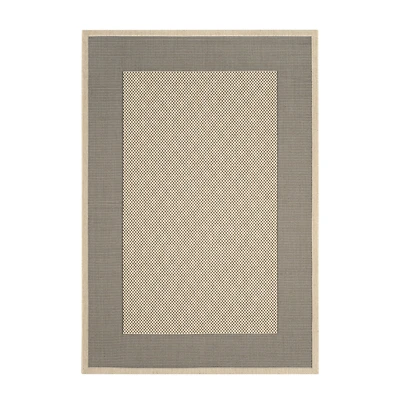 Safavieh Courtyard Collection Trina Bordered Indoor/Outdoor Area Rug