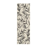 Safavieh Courtyard Collection Windsor Floral Indoor/Outdoor Runner Rug