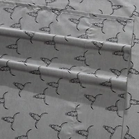 Wrangler Steer Skulls Sheet Set
