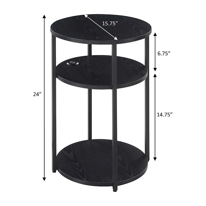 Convenience Concepts Simon End Table