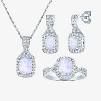 Gemstone Sterling Silver 3-pc. Jewelry Set