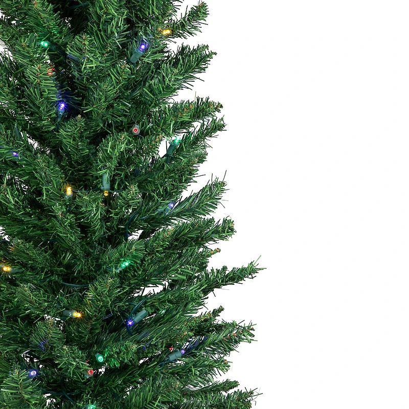 Northlight Pencil Northern Balsam 6 Foot Pre-Lit Fir Christmas Tree