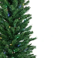 Northlight Pencil Northern Balsam 6 Foot Pre-Lit Fir Christmas Tree