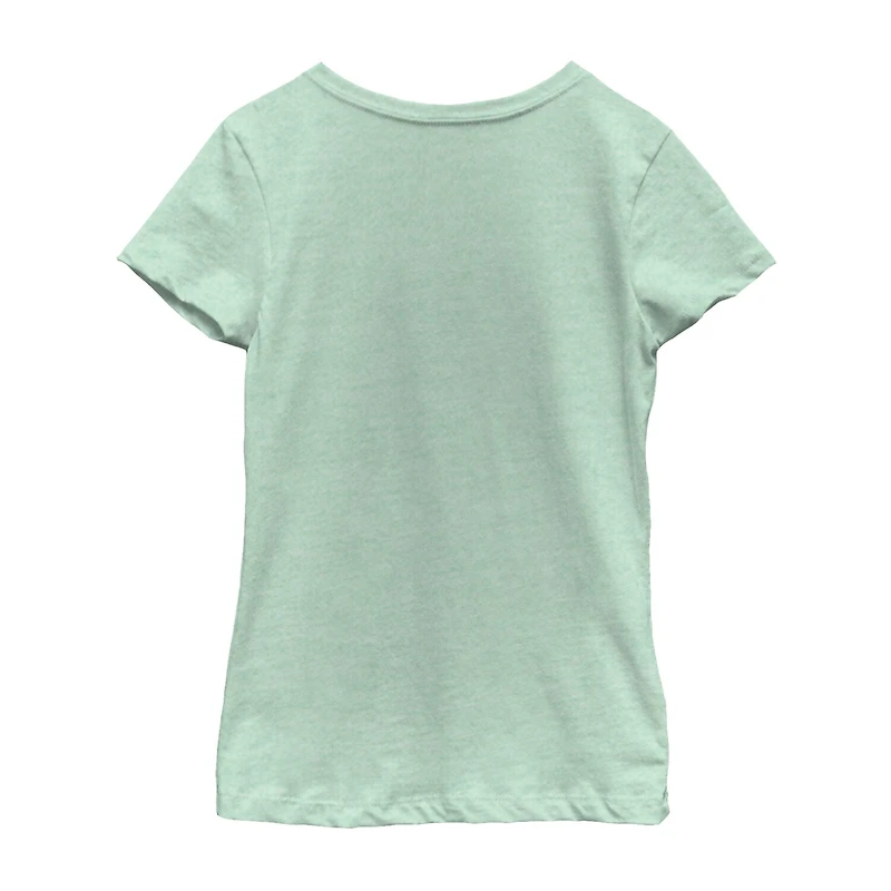 Little & Big Kid Girls Crew Neck Short Sleeve Minions T-Shirt