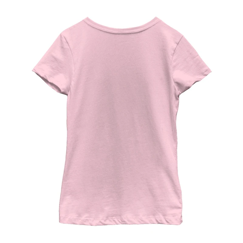 Little & Big Kid Girls Crew Neck Short Sleeve Garfield T-Shirt