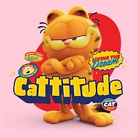 Little & Big Kid Girls Crew Neck Short Sleeve Garfield T-Shirt