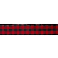 Northlight Plaid 16 Loop  Bow Indoor Ribbon