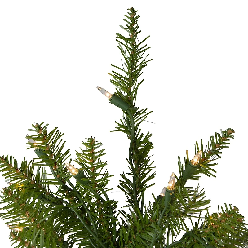 Northlight Full Northern 4 Foot Pre-Lit Pine Christmas Tree
