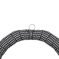 Northlight Houndstooth And Berry Wreath