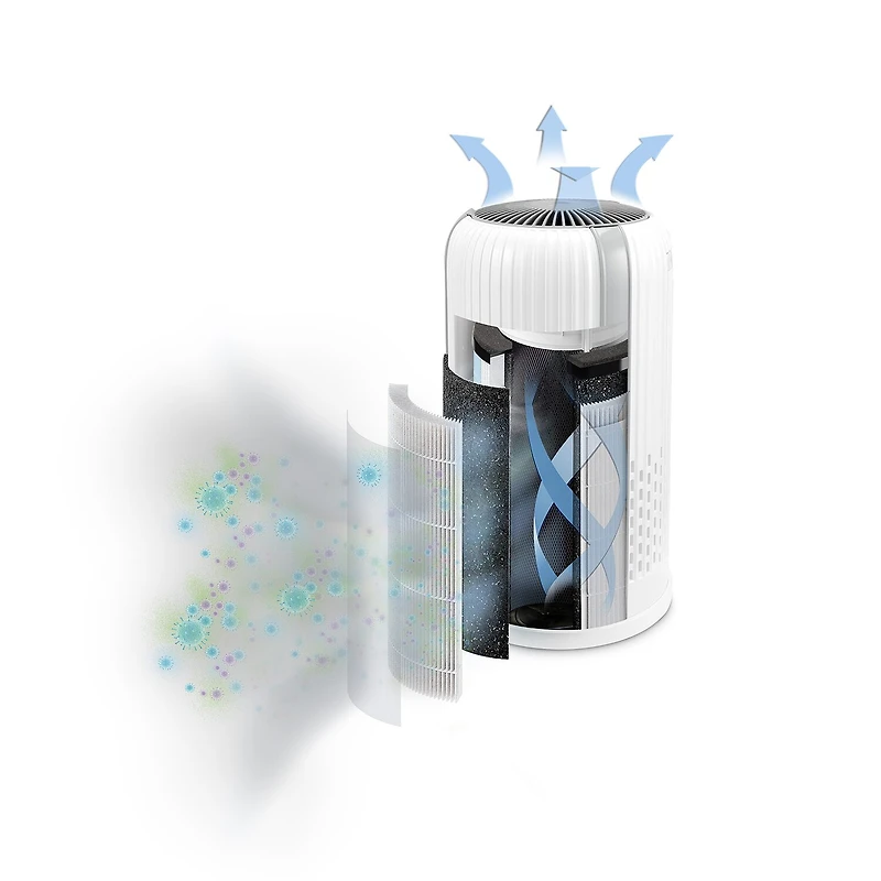 HoMedics 360-Degree Hepa Small Room Air Purifier