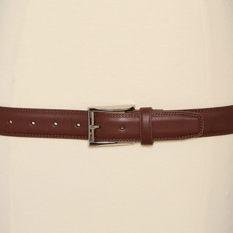 Stafford Double Stitch Mens Belt