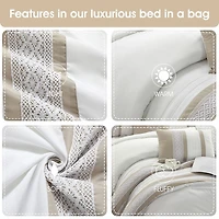 Stratford Park Keegan 7pc Lightweight Comforter Set