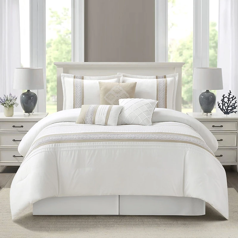 Stratford Park Keegan 7pc Lightweight Comforter Set