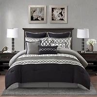 Stratford Park Kelvin 10pc Midweight Comforter Set