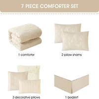 Stratford Park Eline 7-pc. Lightweight Comforter Set