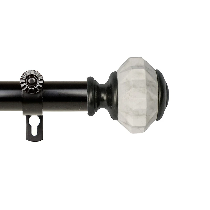 Rod Desyne Linden 1 Adjustable Curtain
