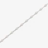 Yes, Please! Womens Genuine White Sterling Silver 18 Inch Pendant Necklace