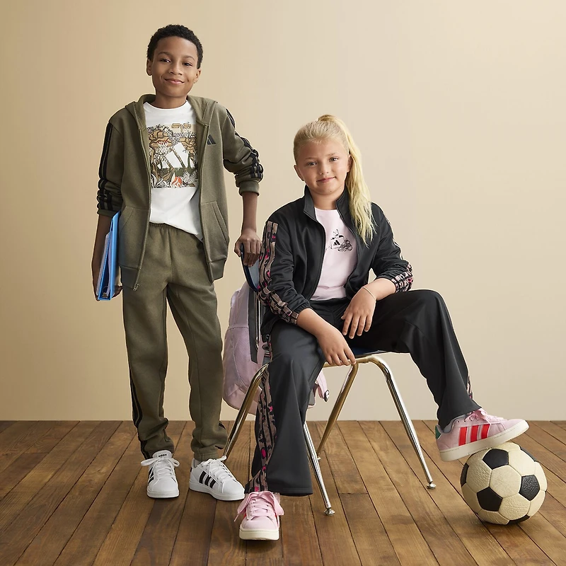 adidas Big Kid Girls 2-pc. Track Suit
