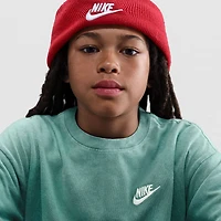 Nike Club Big Kid Unisex Crew Neck Short Sleeve Regular Fit Graphic T-Shirt