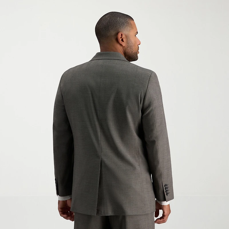 Haggar JMH Mens Classic Fit Plaid Suit Jacket