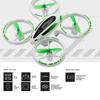 Sharper Image® Glow Up LED Mini Stunt Drone