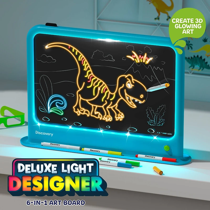 Discovery™ Deluxe Light Designer 6-In-1 Art Board
