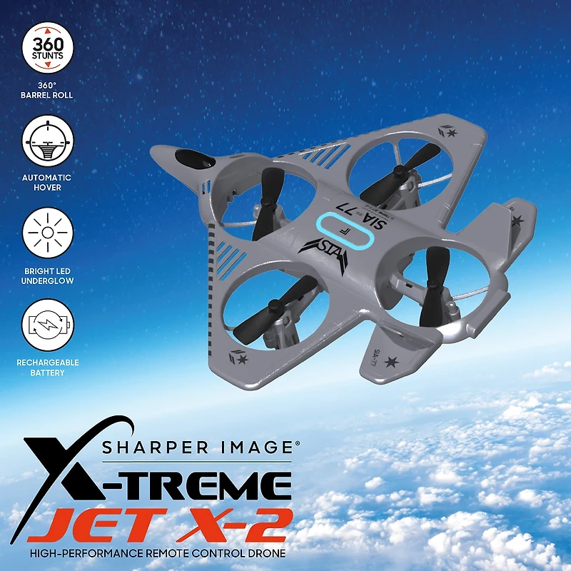  Sharper Image® X-Treme Thunderbolt Jet X-2 Drone