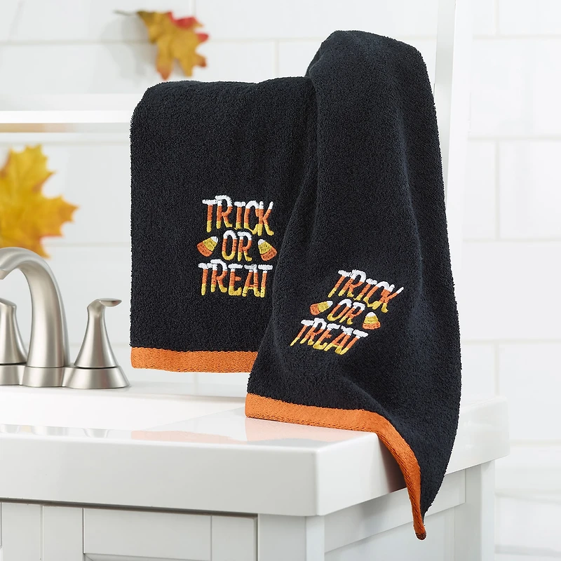 Avanti Trick Or Treat 2 Pack Hand Towel