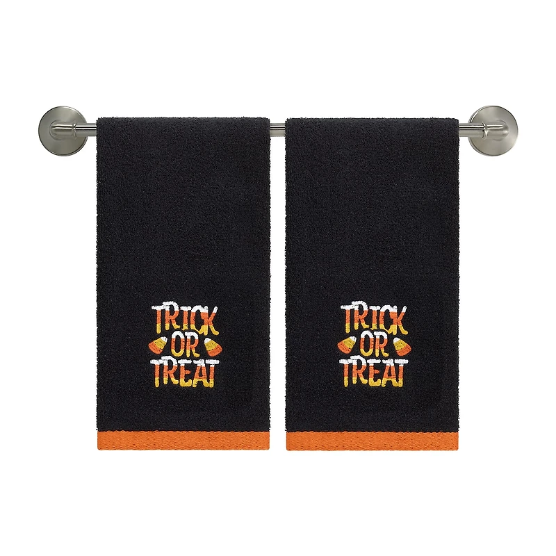 Avanti Trick Or Treat 2 Pack Hand Towel