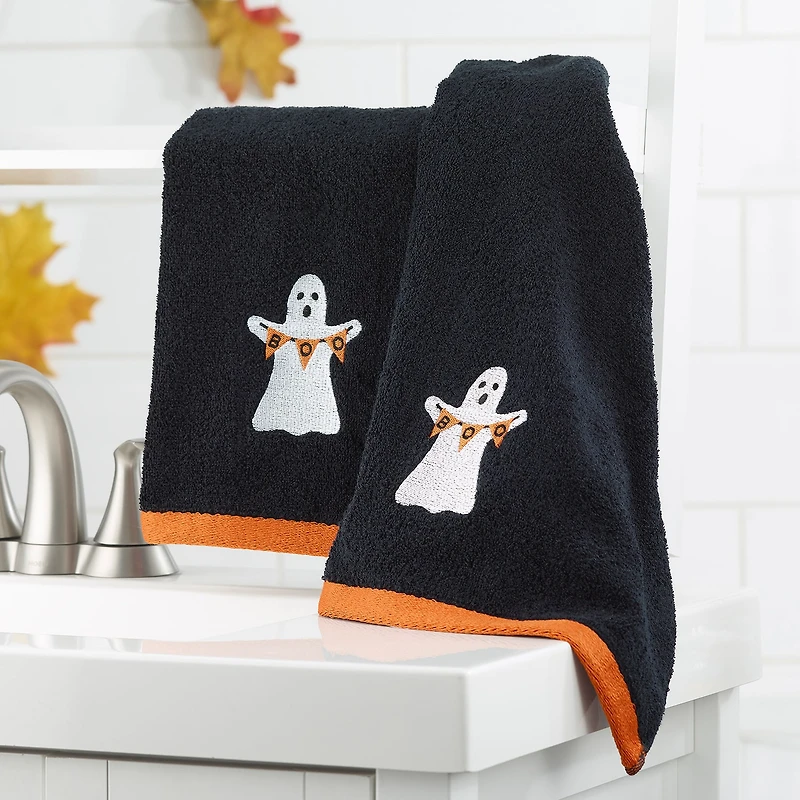 Avanti Ghost Boo 2 Pack Hand Towel