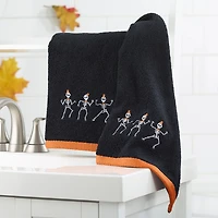 Avanti Skeletons 2 Pack Hand Towel