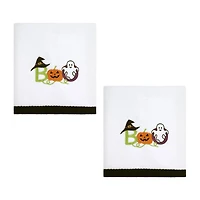 Avanti Colorful Boo 2 Pack Hand Towel