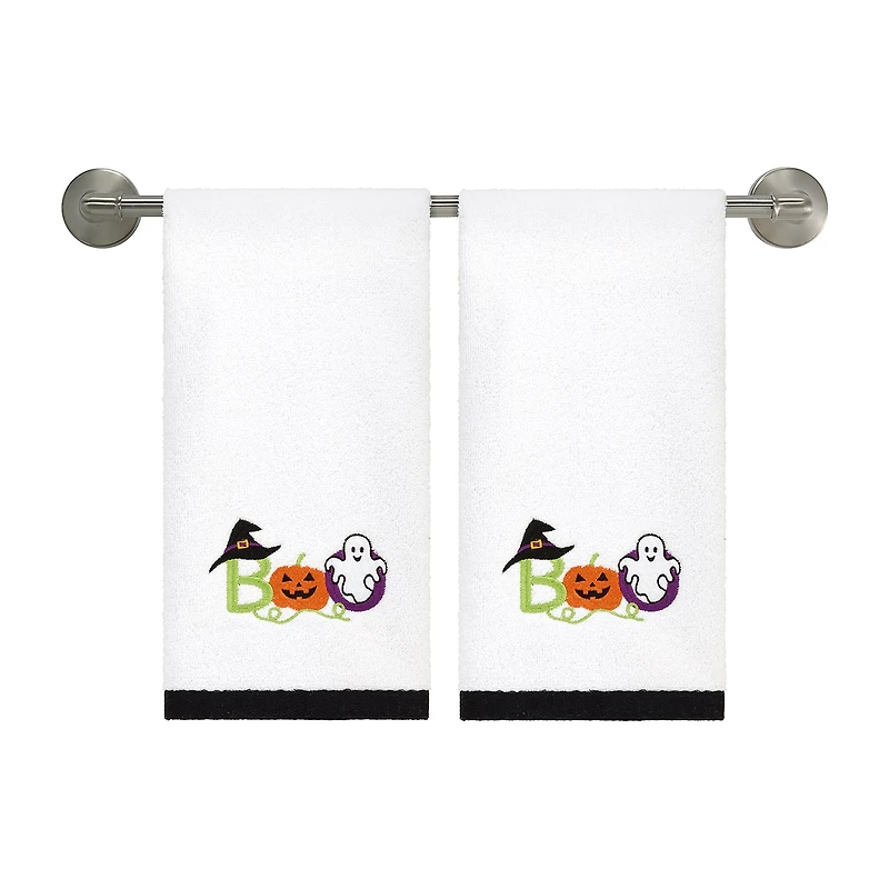 Avanti Colorful Boo 2 Pack Hand Towel