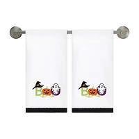 Avanti Colorful Boo 2 Pack Hand Towel