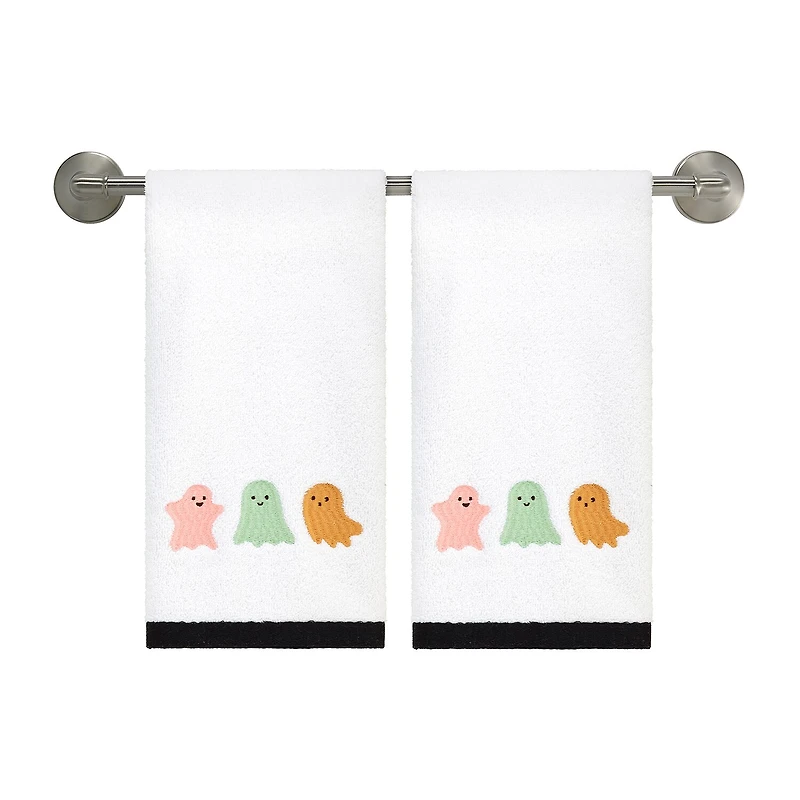 Avanti Ghost Pastel 2 Pack Hand Towel