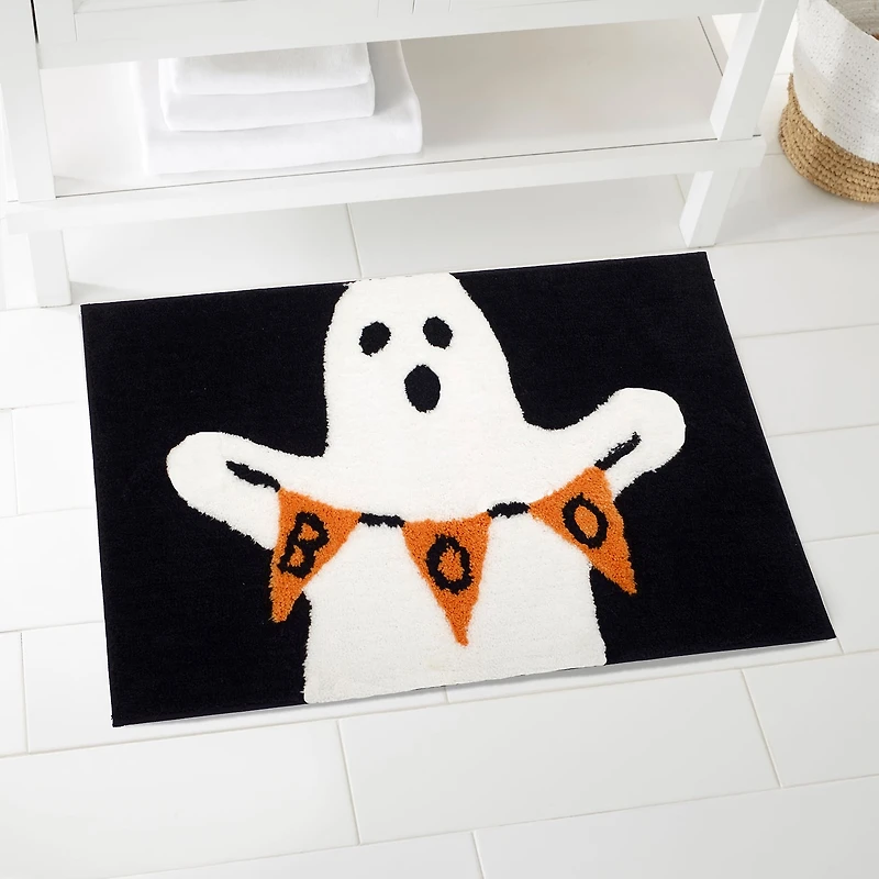 Avanti Ghost Boo Bath Rug