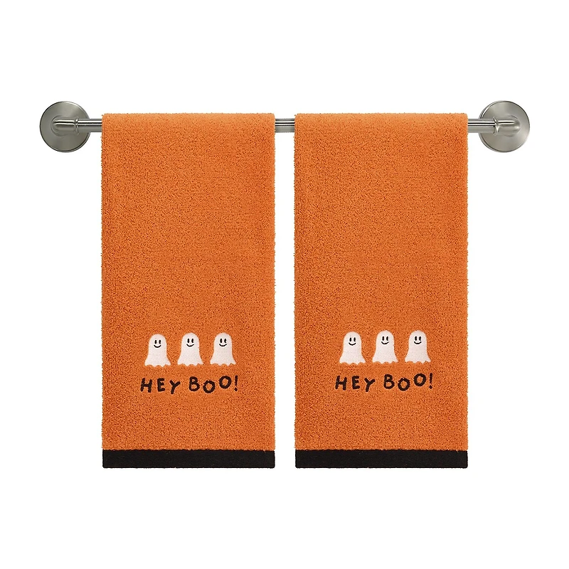 Avanti Hey Boo 2 Pack Hand Towel