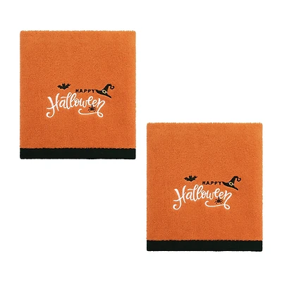 Avanti Happy Halloween Icons 2 Pack Hand Towel