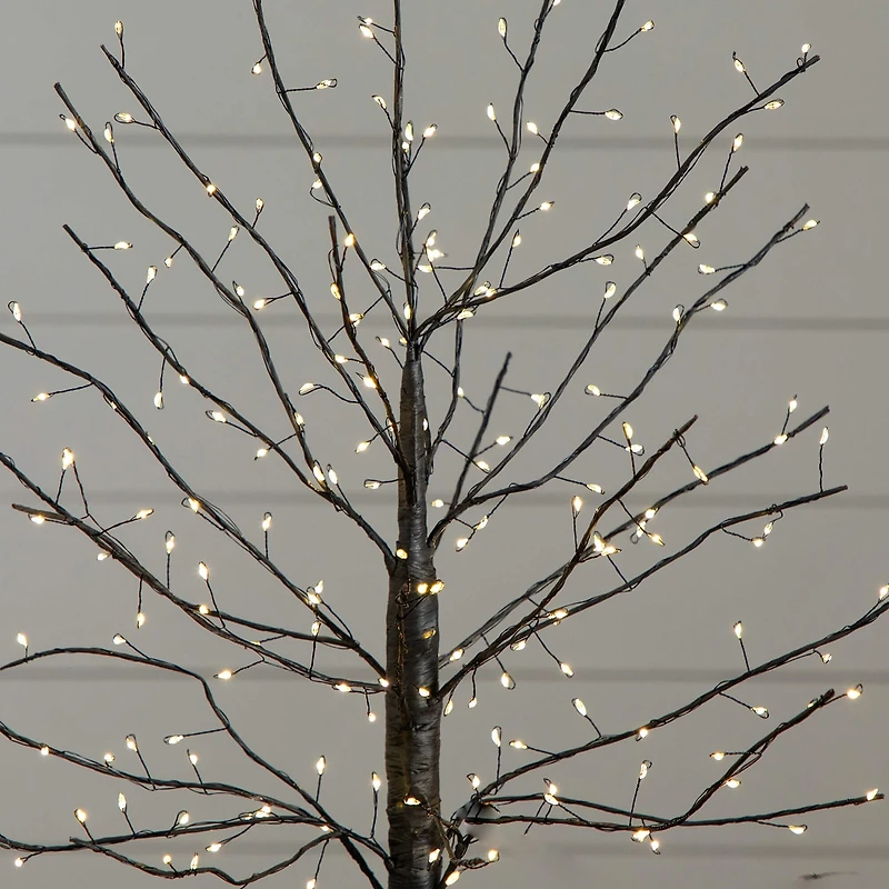 Nearly Natural 2ft Pre-Lit Halloween Twig Lighted Indoor Artificial Tree