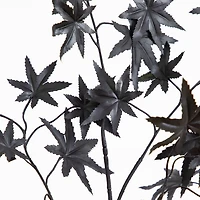 Nearly Natural 4ft Halloween Black Maple Indoor Artificial Tree