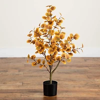 Nearly Natural 3ft Autumn Eucalyptus Indoor Artificial Tree