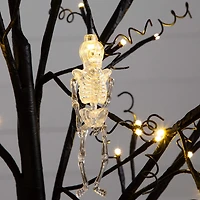 Nearly Natural 5ft Pre-Lit Halloween Pumpkins Lighted Indoor Artificial Tree