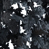 Nearly Natural 6ft Halloween Black Oak Indoor Artificial Tree