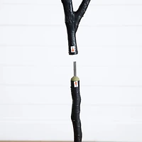 Nearly Natural 6ft Halloween Black Oak Indoor Artificial Tree